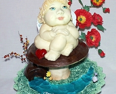 Торт "Купидон- мечтатель" от Natasha41