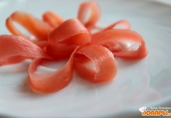 Маринованный имбирь (с лимонным соком)