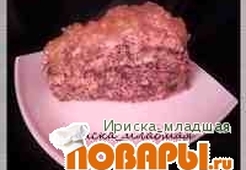 Постный яблочный пирог без масла!