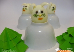 Рецепт: Закуска "Кролики"