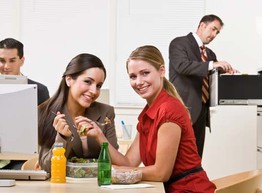 Обед в офисе