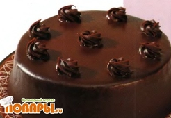 Бисквитный торт "Саше"