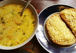 Рецепт: Суп с плавлеными сырками