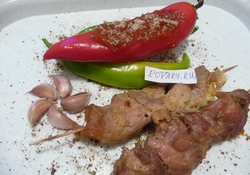 Рецепт: Красная грузинская аджика