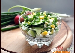 Рецепт: Весенний салат