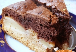 Пирог с грушами