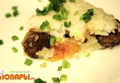 Рисовый Пирог (Запеканка) «Фрикаделька»