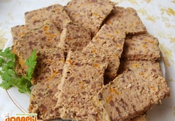 Холодный паштет из требухи