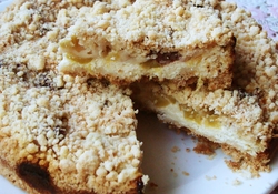 Рецепт: Быстрый рассыпчатый пирог