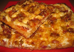 Рецепт: Пицца для ленивых