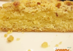 Лимонное печенье с ореховым штрейзелем