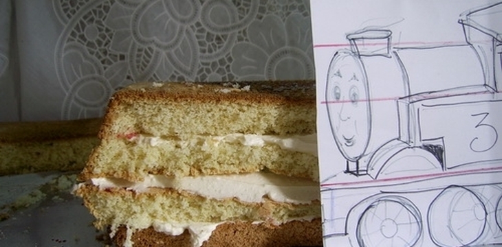 Шаг №3 МК Паравозик Томас от alizka