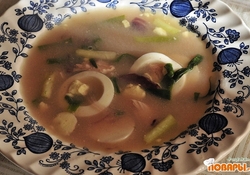 Рецепт: Куриный суп (Диета Дюкан). Чисто БД.