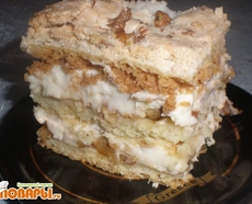 Рецепт: Торт "Белочка"