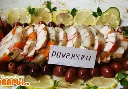 Рецепт: Рыбная колбаса