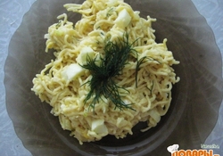 Рецепт: Салат "студенческий"