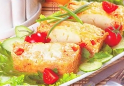 Рецепт: Запеканка из макарон с цветной капустой