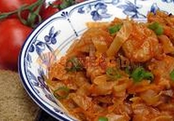 Рецепт: Карри из капусты