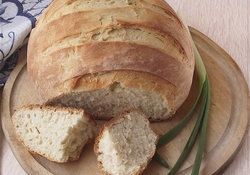 Рецепт: Каравай на сыворотке. 