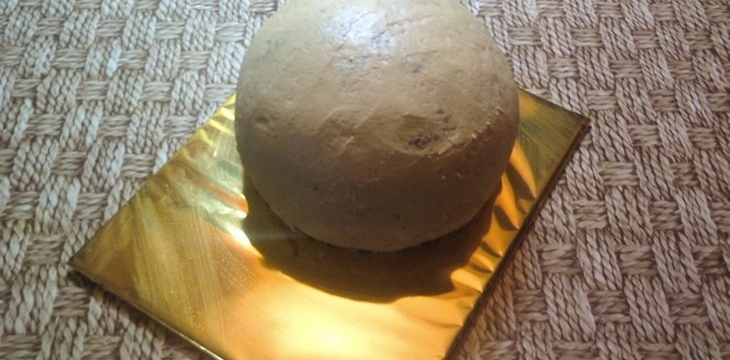 Шаг №3 МК Торт Футбольный мяч от alizka