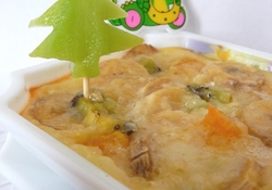 Рецепт: Фруктовый горячий десерт