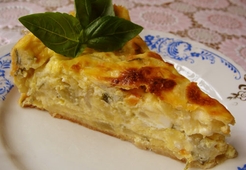 Запеканка из кабачков и плавленых сырков