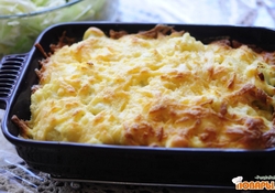 Рецепт: Запеканка с цветной капустой