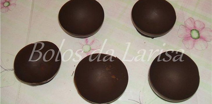 Шаг №9 МК Чашечки из шоколада от Kiska