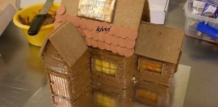 Шаг №6 МК Торт Домик от Kivvi 