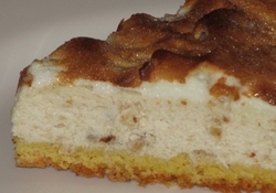 Рецепт: Творожно-банановый тортик