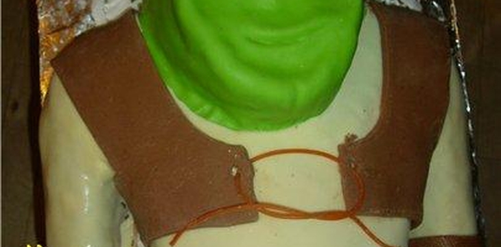 Шаг №5 МК Шрек от OljaN