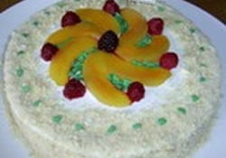 Рецепт: Блинный тортик "Летний сон"