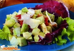 Салат из куриного филе и авокадо по-южноамерикански  