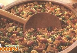 Рис с фасолью по-луизиански