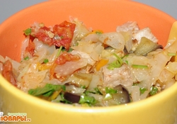 Рецепт: Летнее овощное рагу с мясом