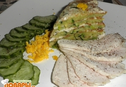 Кабачковый тортик "Нежность"