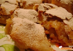 Рецепт: Яблочный штрудель