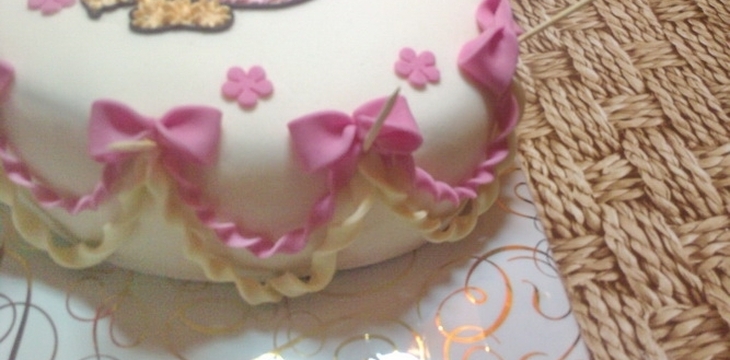 Шаг №11 МК Малышка с пинетками