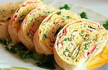 Как делать рулеты из лаваша?