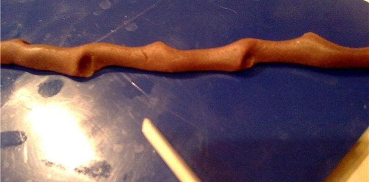 Шаг №4 МК Как сделать веточку вербы от Timonich