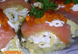 Рецепт: Закуска по-царски