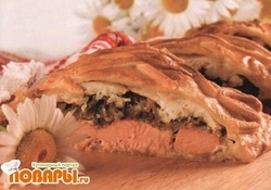 Рецепт: Пирог "Рыбка"