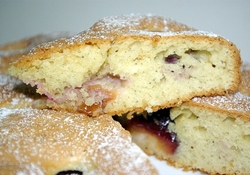 Рецепт: Сливовый пирог с кардамоном II