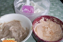 Шаг 4: Взбить сливки с сахарной пудрой(по …