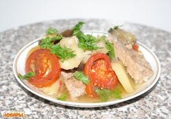 Рецепт: Чанахи на украинский манер