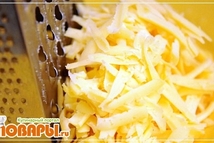 Шаг 1: - сыр натереть