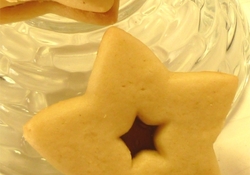 Рецепт: Печенье Лимонные звездочки