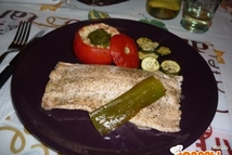 Шаг 3: Вокруг можешь разложить кружки кабачков …