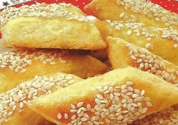 Рецепт: Палочки с кунжутом