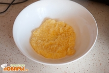 Шаг 10: а поверх него слой тертого …